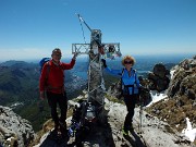 In GRIGNETTA (2177 m) ad anello dal Pian dei Resinelli (04-05-14)